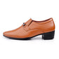 BXXY Men's Formal and Casual Wear Height Increasing Slip-On Stylish and Latest Buckle Shoes