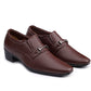 BXXY Men's Formal and Casual Wear Height Increasing Slip-On Stylish and Latest Buckle Shoes
