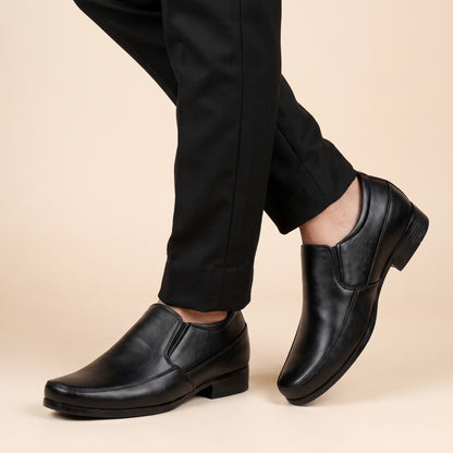 BXXY Mens 3 Inches Hidden Height Increasing Formal Wear Slipon Shoes
