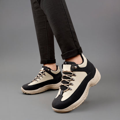 Men's 3.5 Inches Hidden Height Elevator Shoes – Discreet Lift, Premium Style