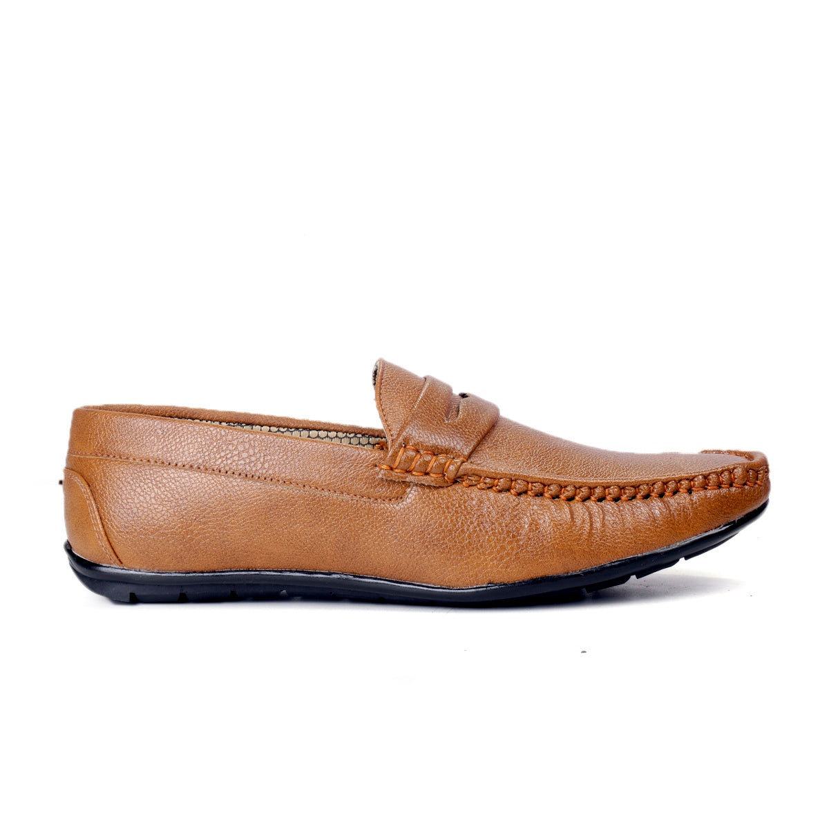 BXXY Men/s Casual Stylish Faux Upper Colour Loafers