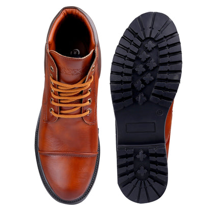 Bxxy's Vegan Leather Ankle Boots for Men