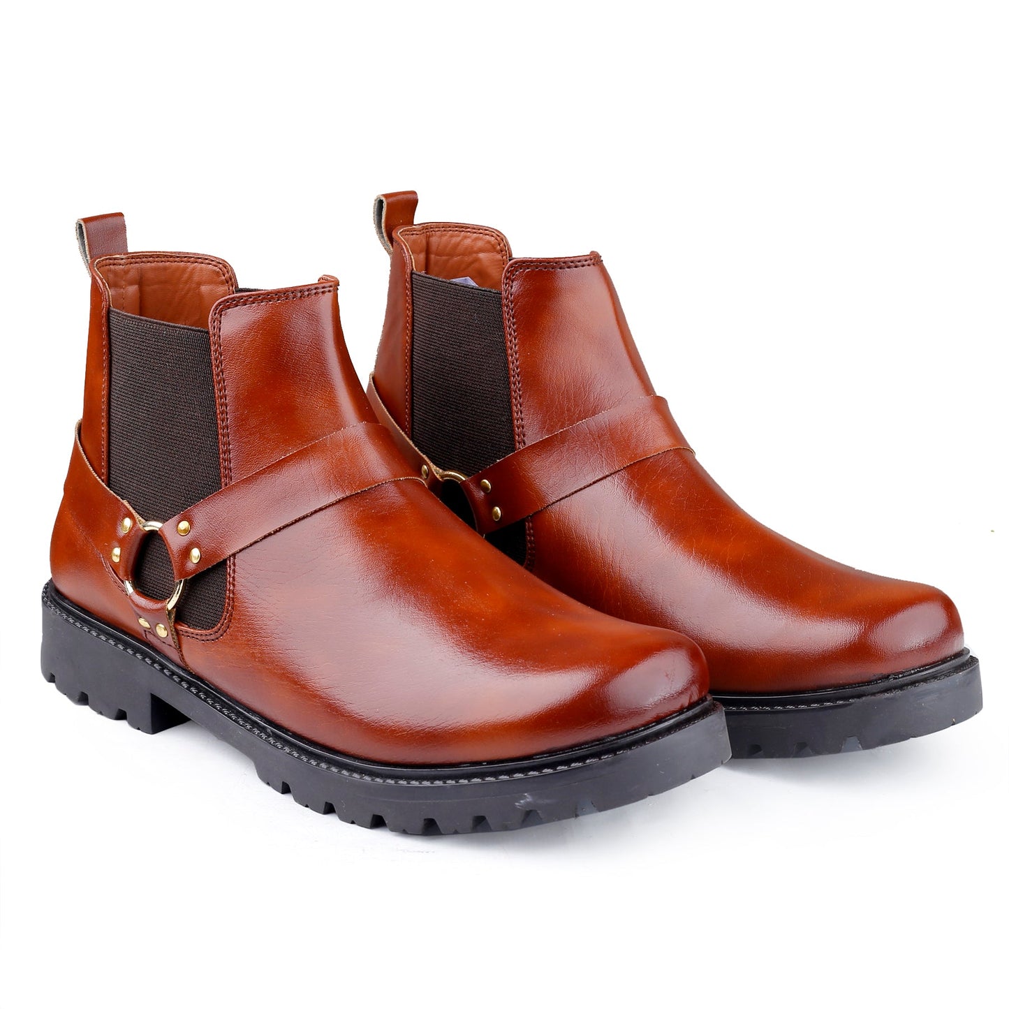 Bxxy Slip-on Ankle Stylish Boots for Men