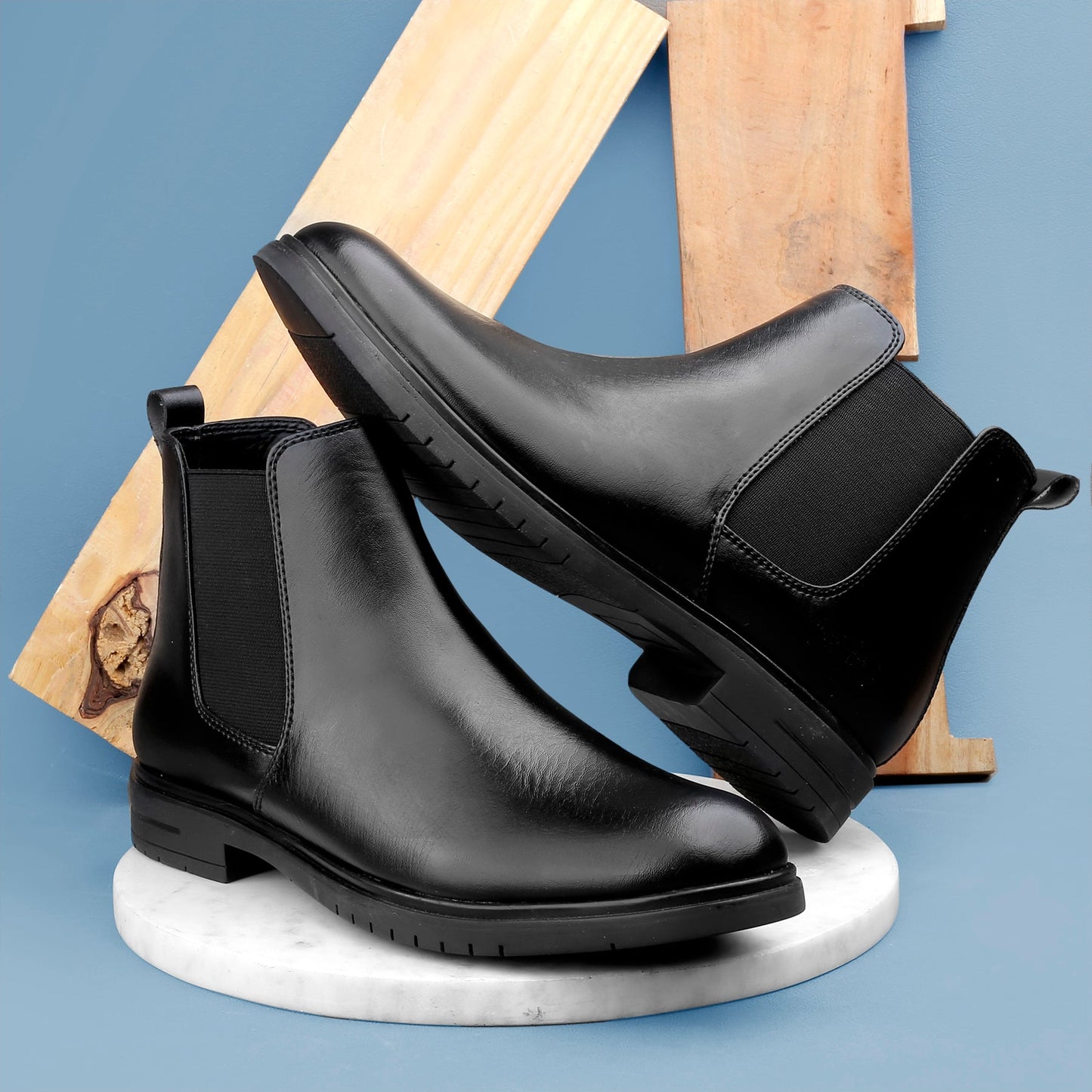Bxxy Slip-on Ankle Stylish Boots for Men