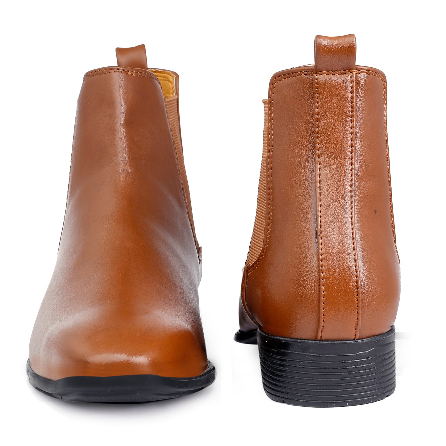 Bxxy Men's Vegan Leather Chelsea Boots For All Seasons