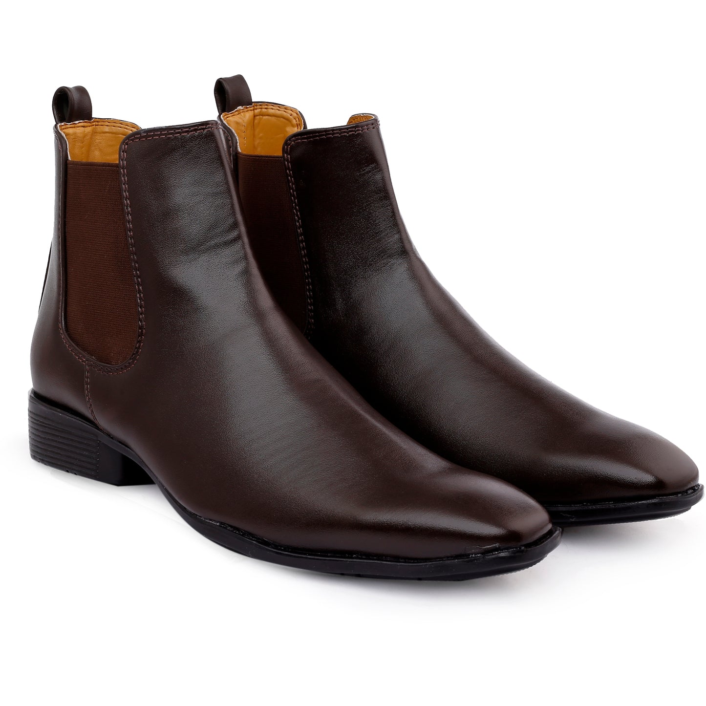 Bxxy Men's Vegan Leather Chelsea Boots For All Seasons