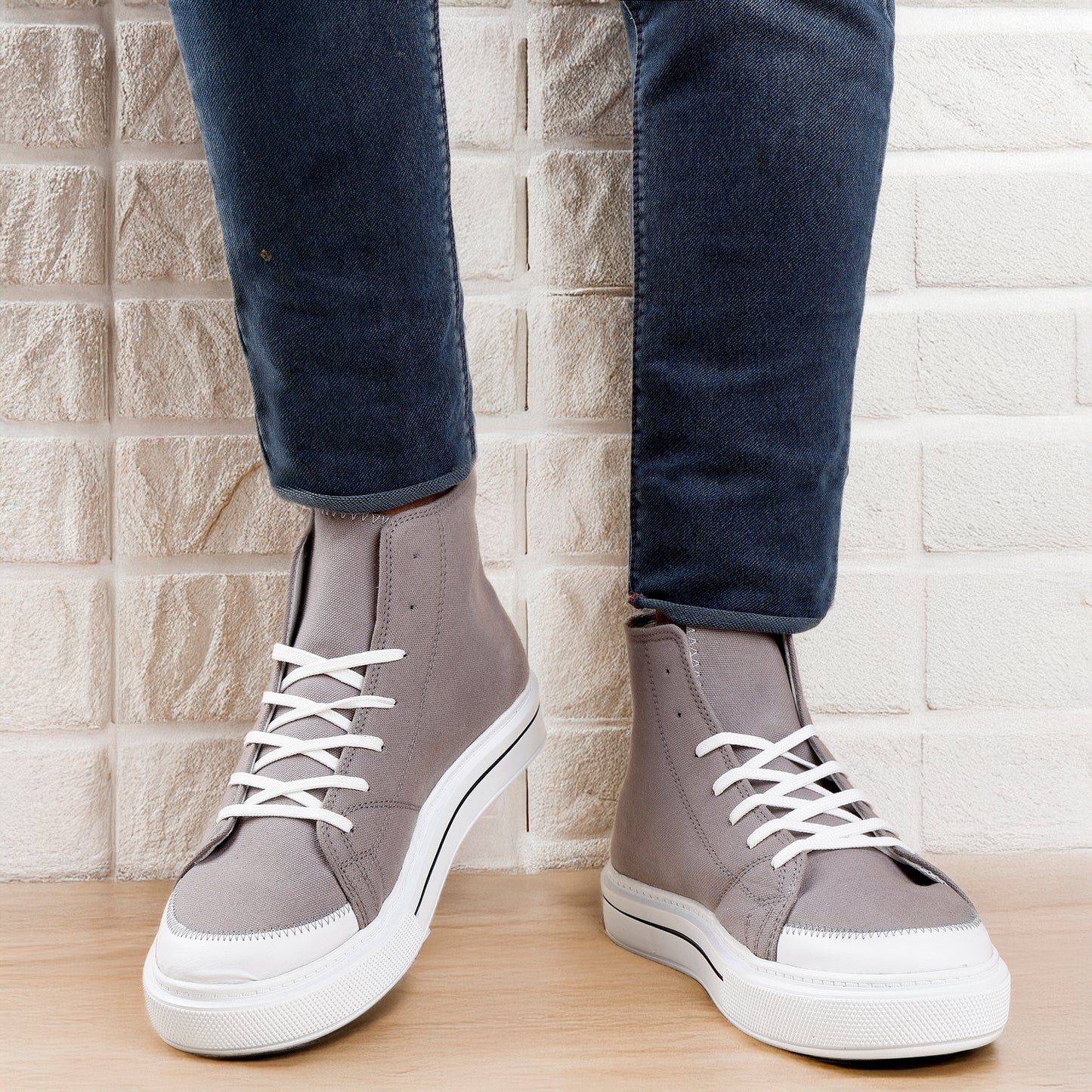 BXXY Premium Elevator Sneakers with 3 Inch Hidden Lift and Everyday Comfort