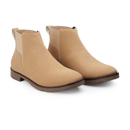 Men’s Premium Boots Comfortable Pull-On Chelsea Style
