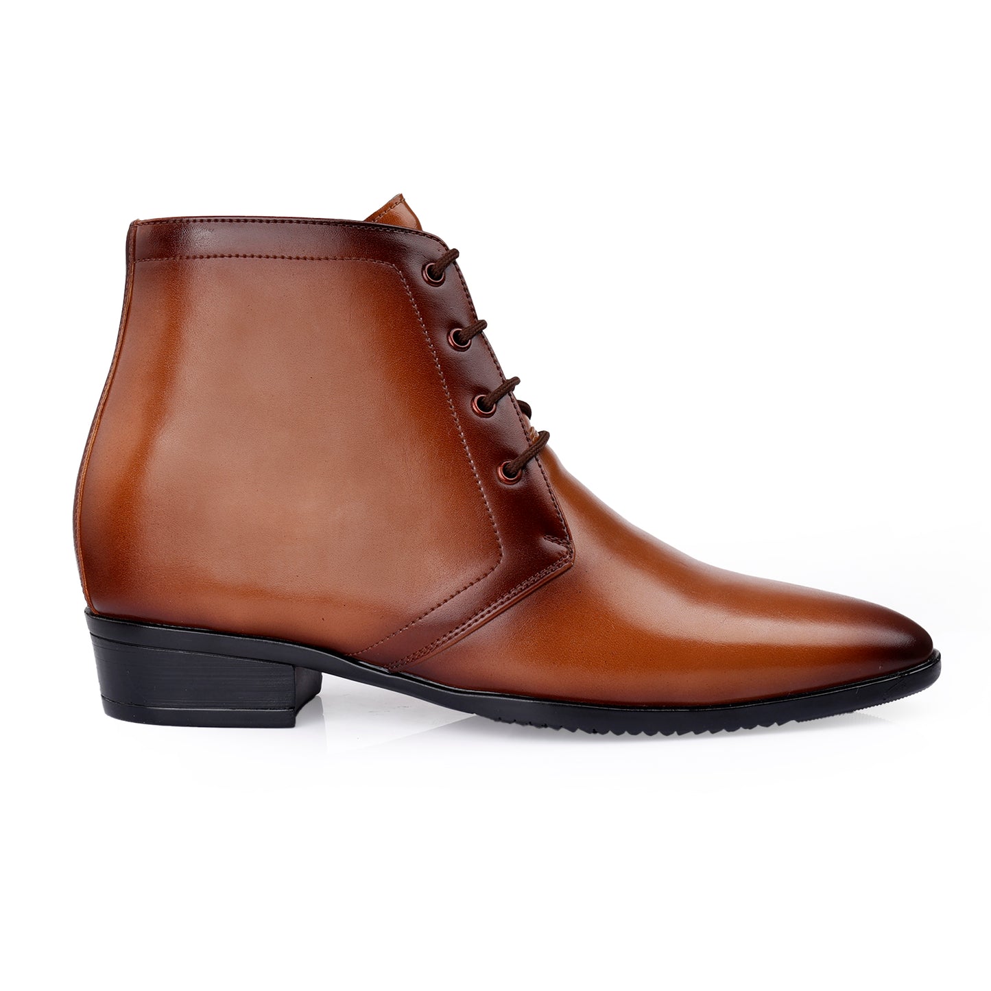 BXXY Men’s Elevator Formal Boots – Gain 3.5 Inches Height.