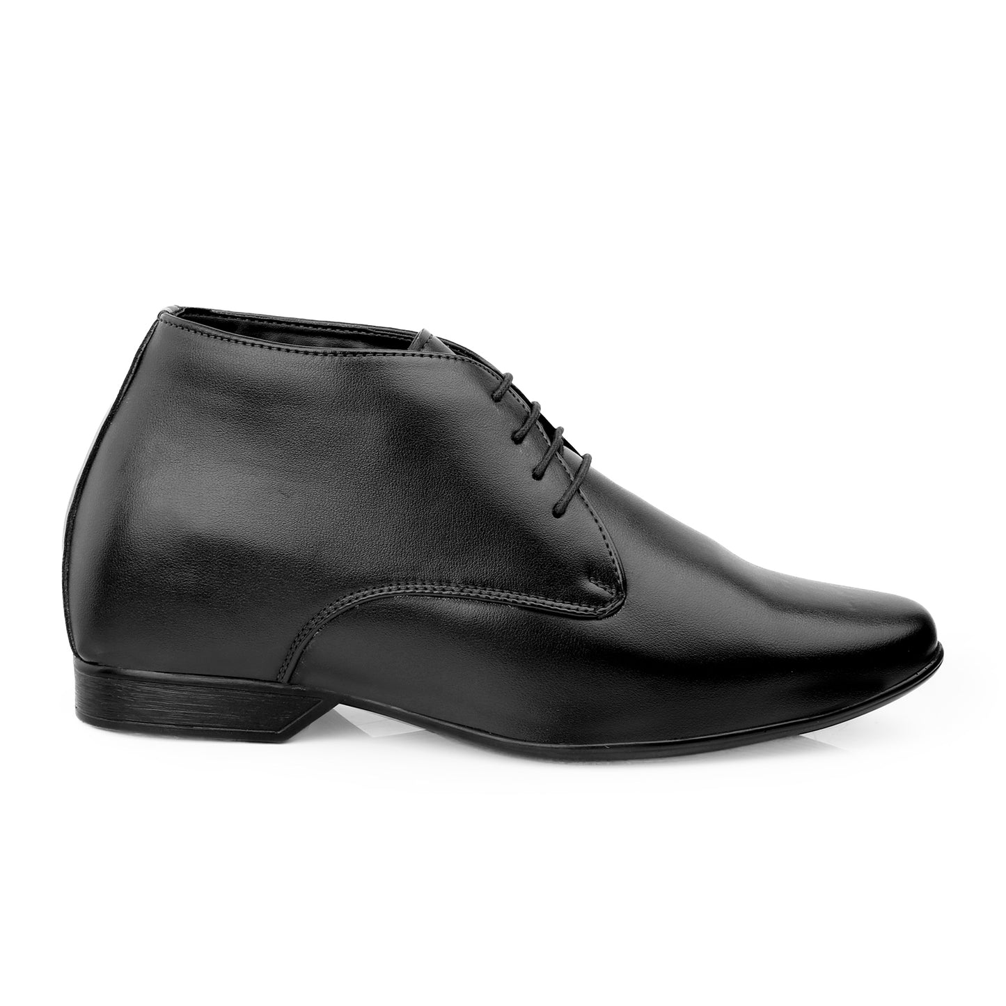 9 cm (3.5 Inch) Hidden Height Increasing Lace-Up Derby Shoes