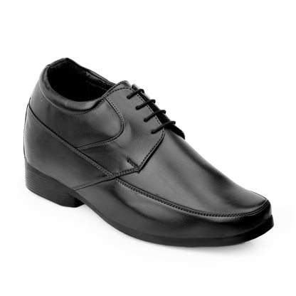 BXXY's 3 inch Hidden Height Increasing Lace-Up Formal Shoes for Men