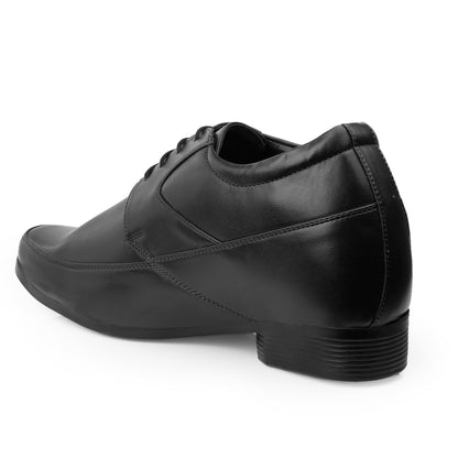 BXXY's 3 inch Hidden Height Increasing Lace-Up Formal Shoes for Men