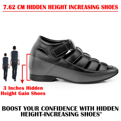 BXXY Mens Casual Hidden Height Sandals Premium Comfort And Style