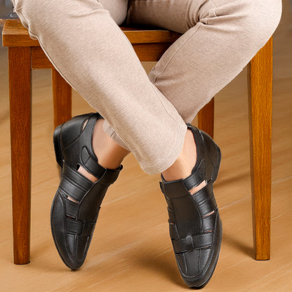 BXXY 3 Inch (7.6 cm) Hidden Height Increasing Casual Roman Sandals for Men