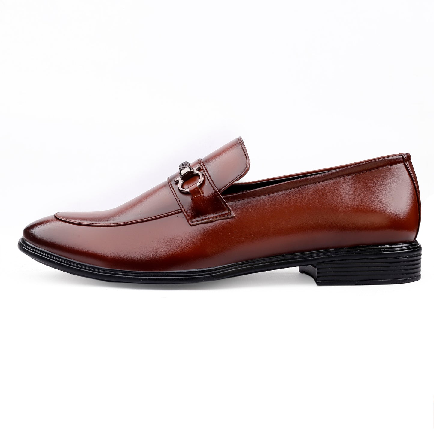 Men's Formal Slip-on Synthetic Black Shoes