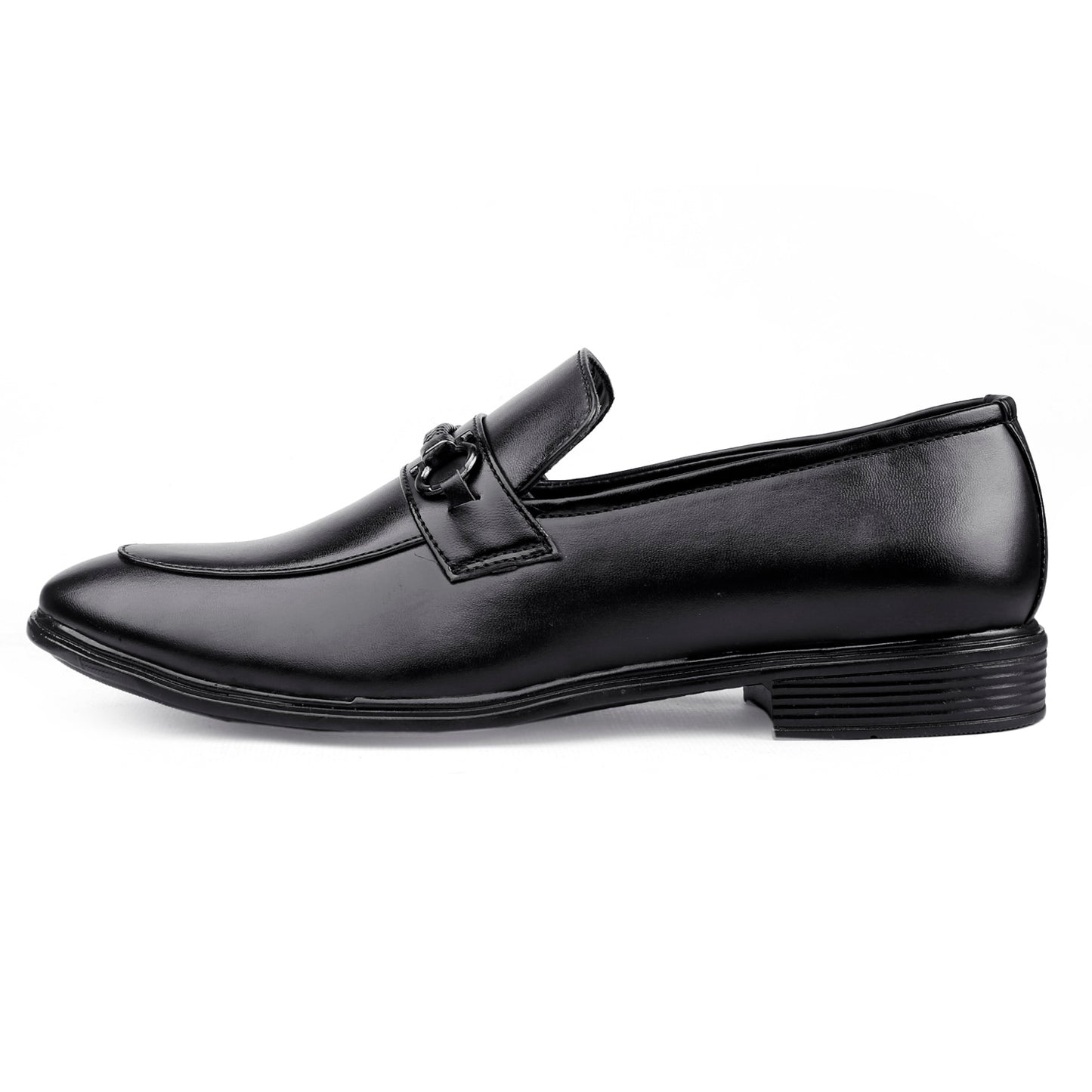 Men's Formal Slip-on Synthetic Black Shoes