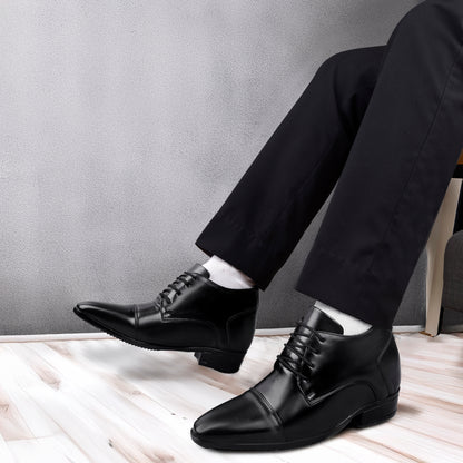 Men's Elevator Dress Shoes – 3.5 Inch (9CM) Height Increase