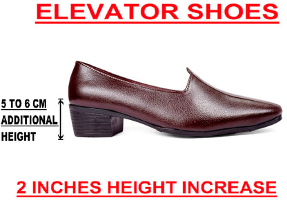 BXXY Height Increasing Wedding Wear Punjabi Jutti for Men