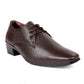 Men/s Height Increasing Derby Faux Upper Formal Wear Black Lace Up Shoes