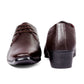 Men/s Height Increasing Derby Faux Upper Formal Wear Black Lace Up Shoes