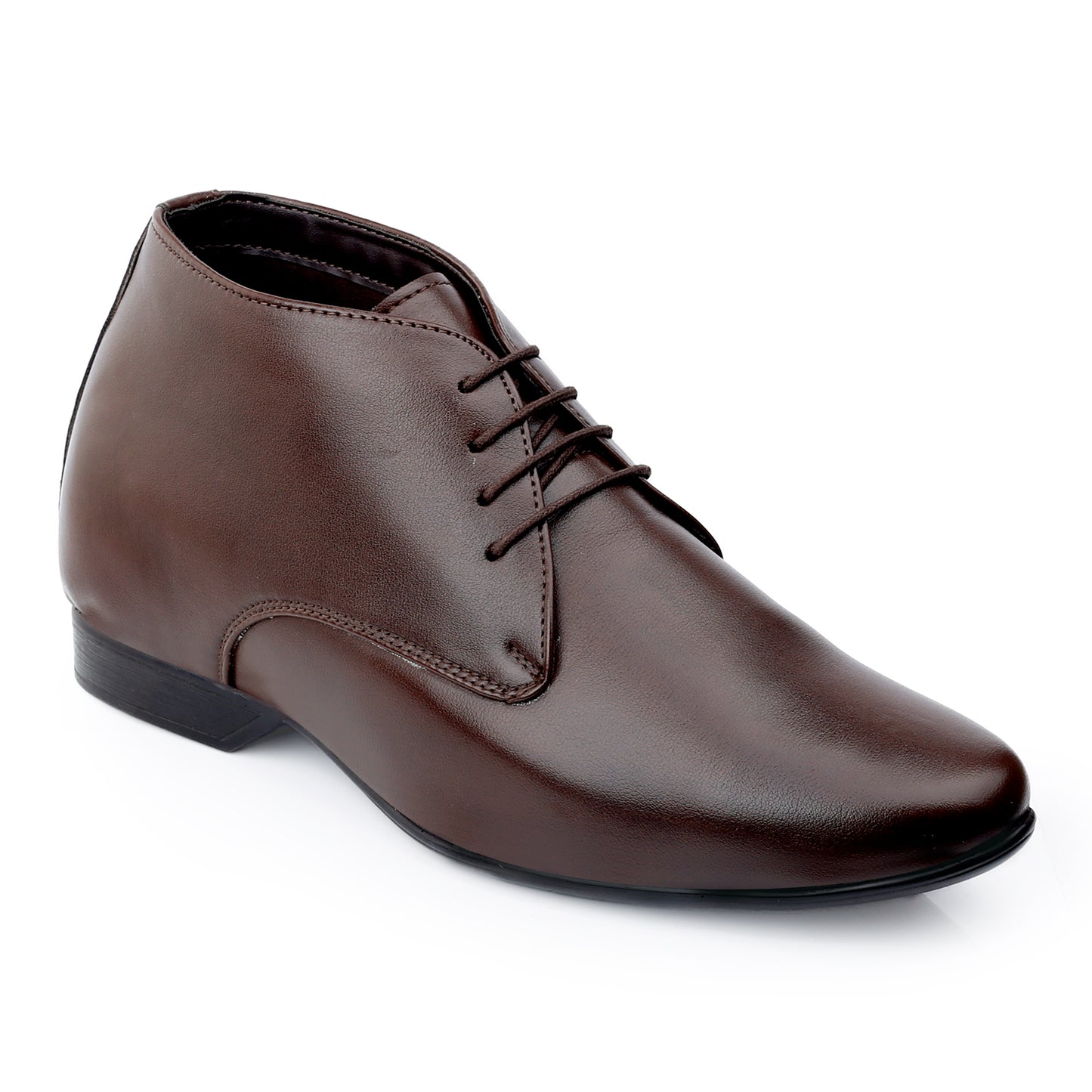 9 cm (3.5 Inch) Hidden Height Increasing Lace-Up Derby Shoes