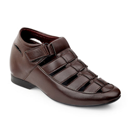 Men's 3 Inch Elevator Roman Sandals