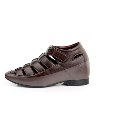 Men's 3 Inch Elevator Roman Sandals