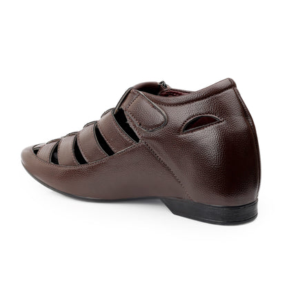 Men's 3 Inch Elevator Roman Sandals