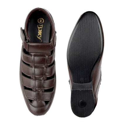 Men's 3 Inch Elevator Roman Sandals