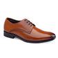 Bxxy's Faux Leather Work wear Lace-up Formal Shoes for Men