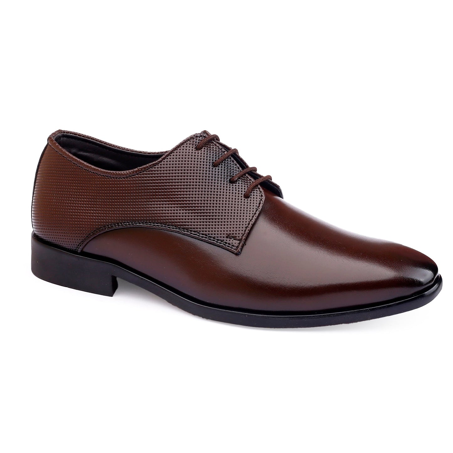 Bxxy's Faux Leather Work wear Lace-up Formal Shoes for Men