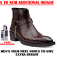 Men's 5-6CM Height Increasing Boot