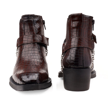 Men's 5-6CM Height Increasing Boot