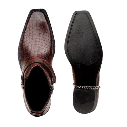 Men's 5-6CM Height Increasing Boot