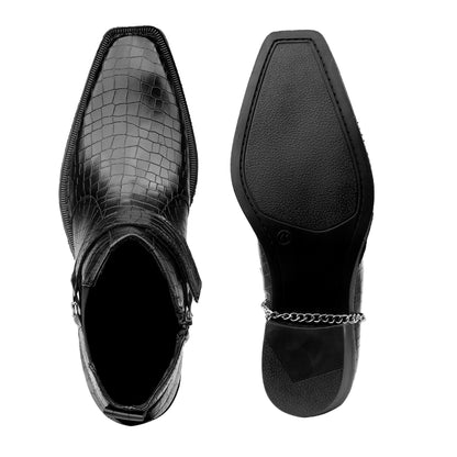 Men's 5-6CM Height Increasing Boot