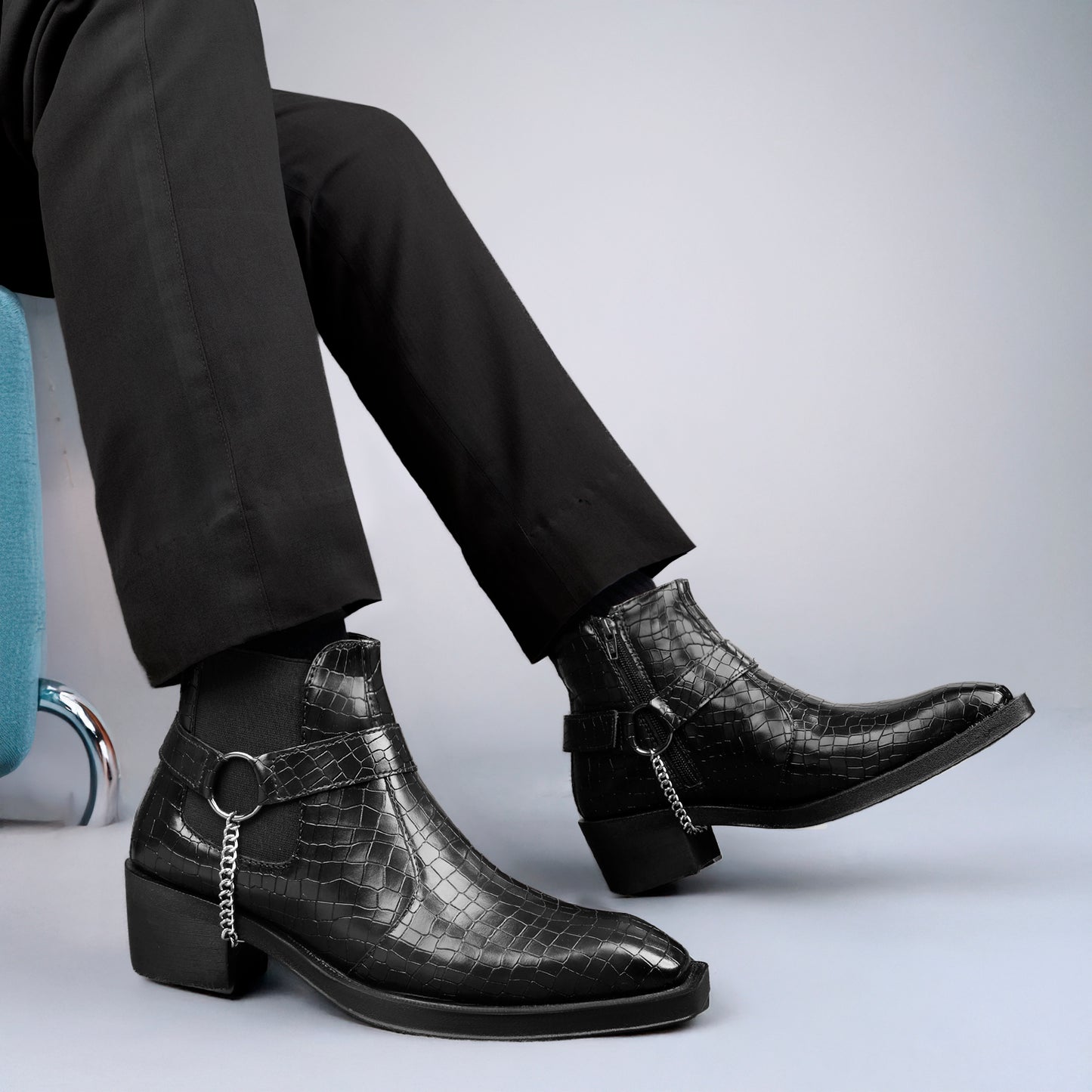 Men's 5-6CM Height Increasing Boot