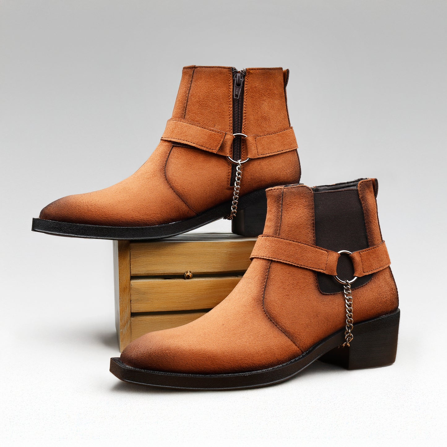 Men’s 5–6CM Height Gain Boots
