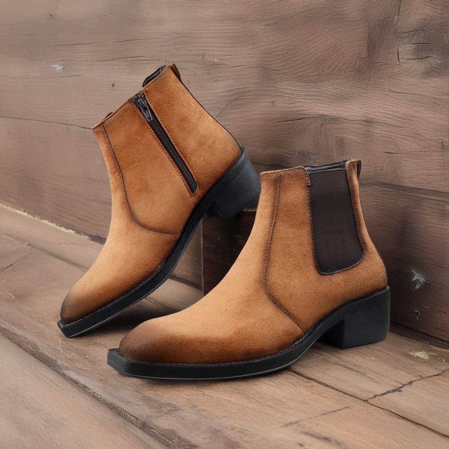 Men’s 5–6 CM Invisible Height Boost Boots