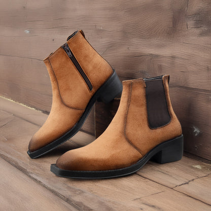 Men’s 5–6 CM Invisible Height Boost Boots