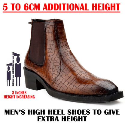 Men’s RisePro Boots – 5–6cm Taller Instantly