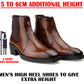 Men’s 2 Inch Heel Height Boots – Stylish Elevation with Comfort