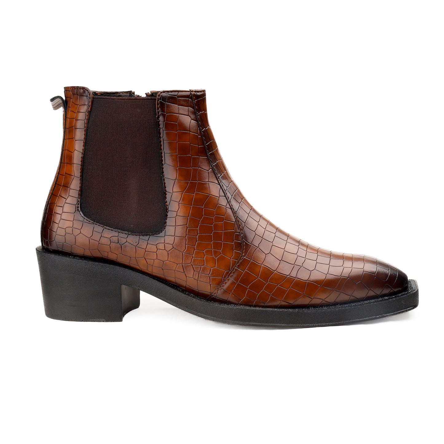 Men’s 2 Inch Heel Height Boots – Stylish Elevation with Comfort