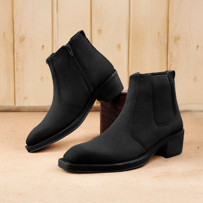 Men’s 5–6 CM Invisible Height Boost Boots
