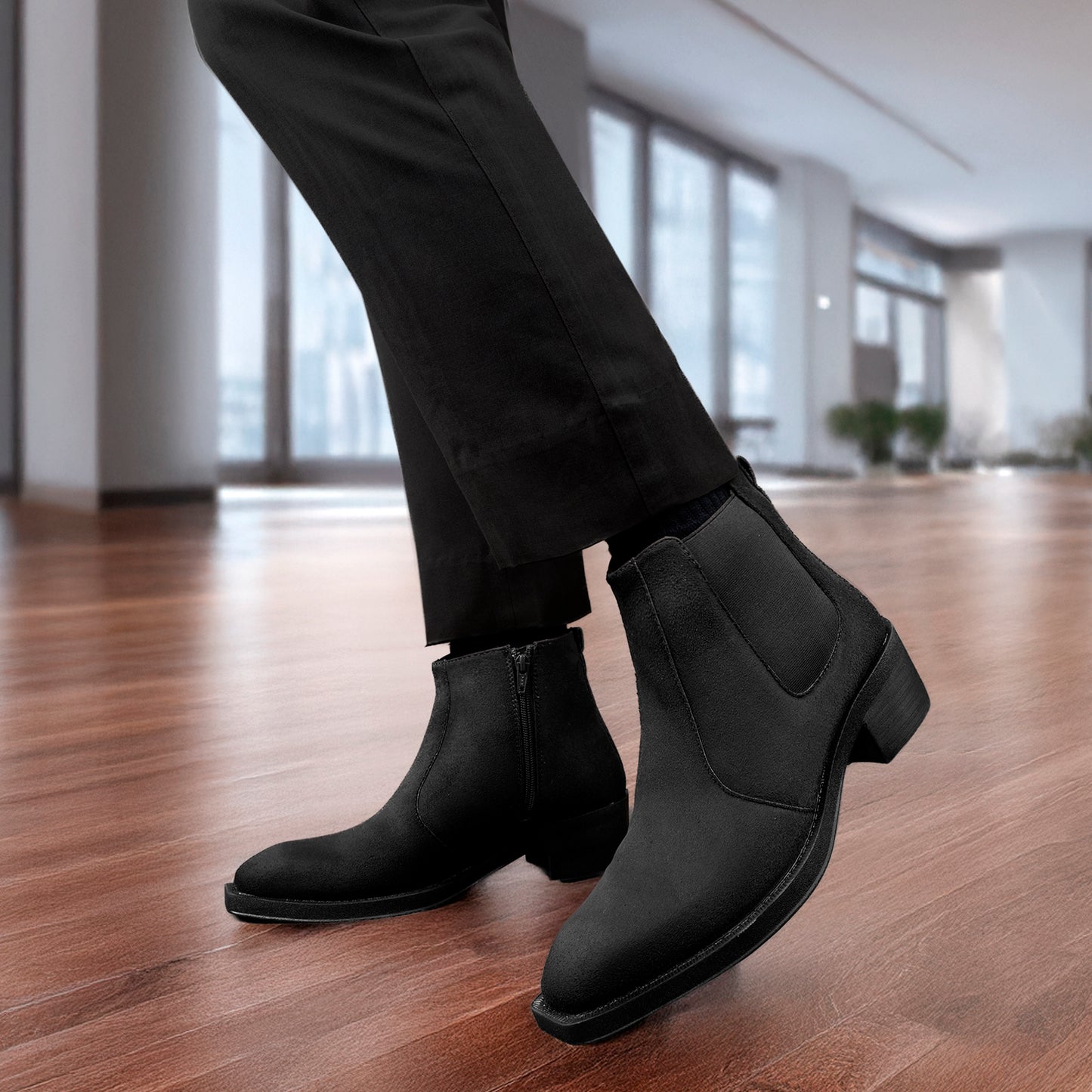 Men’s 5–6 CM Invisible Height Boost Boots
