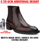 Men’s 2 Inch Heel Height Boots – Stylish Elevation with Comfort