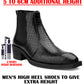 Men’s 2 Inch Heel Height Boots – Stylish Elevation with Comfort