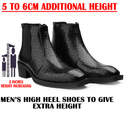 Men’s RisePro Boots – 5–6cm Taller Instantly