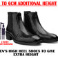 Men’s 2 Inch Heel Height Boots – Stylish Elevation with Comfort
