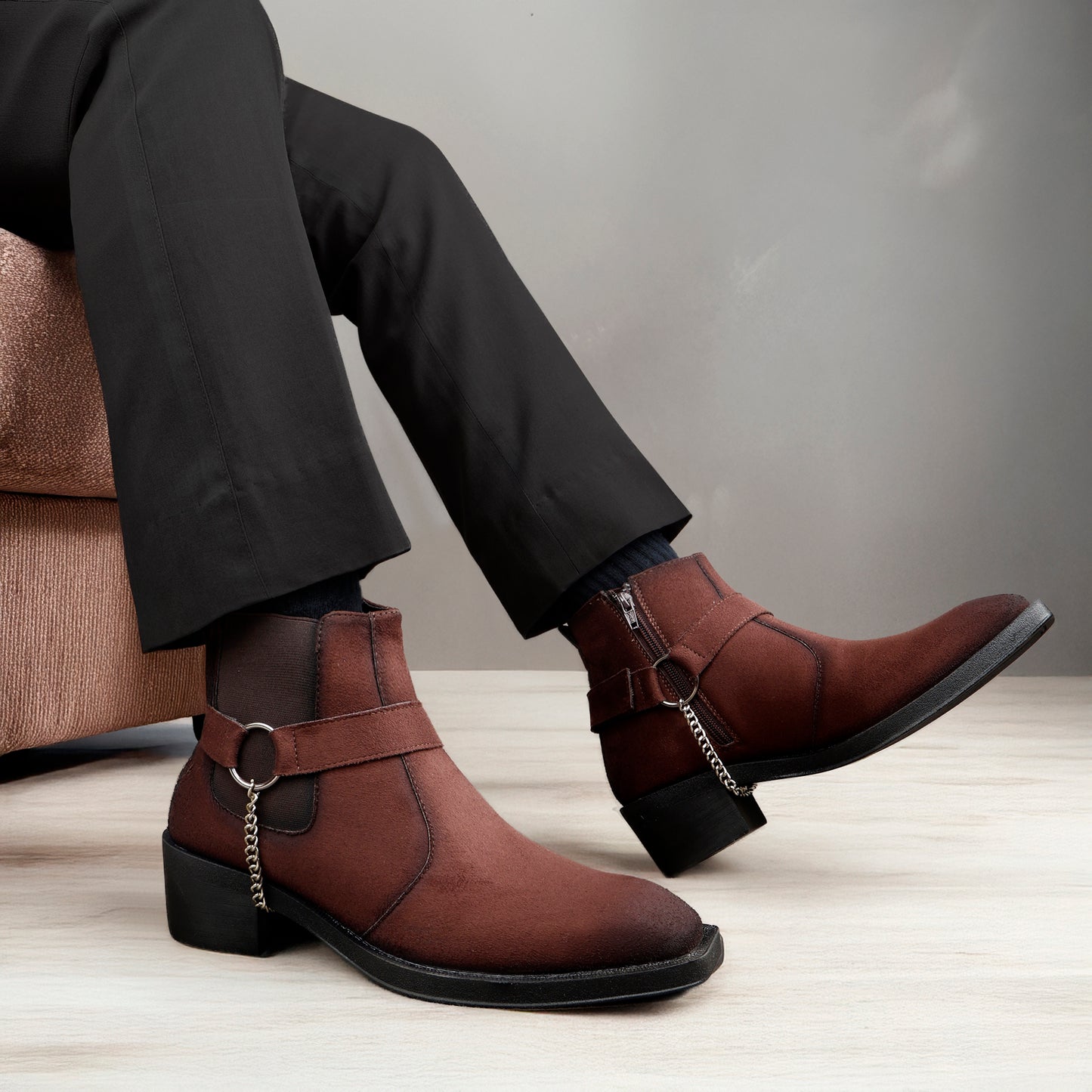 Men’s 5–6CM Height Gain Boots