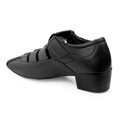 Bxxy Men's 2 inch Height Increasing Formal Roman Sandals